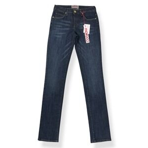 Fiorucci‎ Jeans Womens 26x34.5 Blue Regular Slim Straight Italy 1A162012 NWT